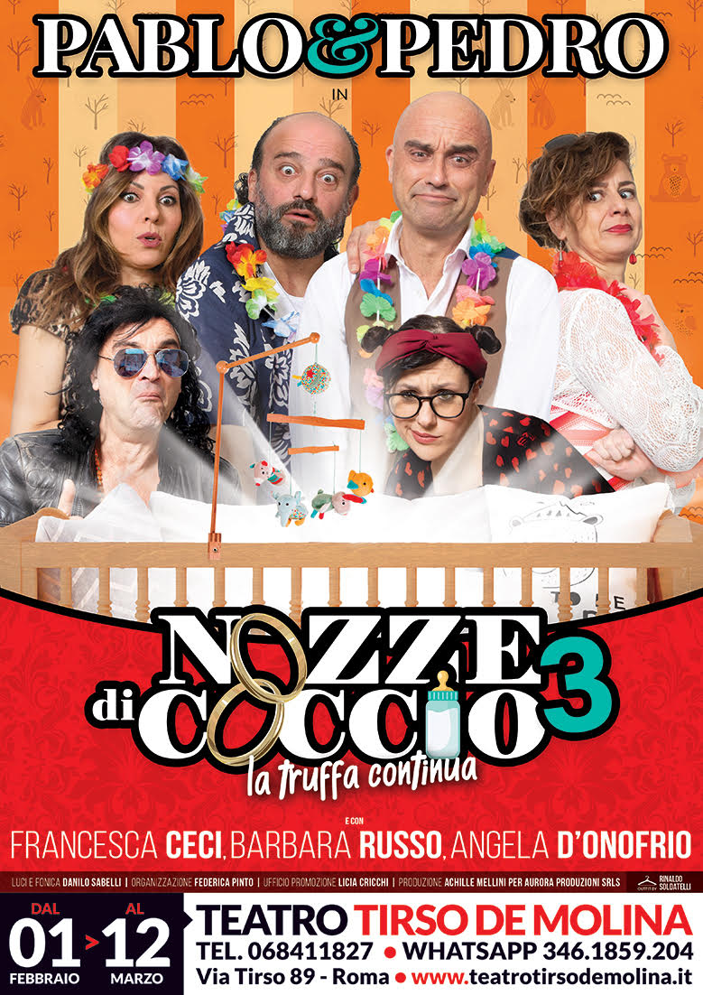 Pablo e Pietro Nozze di coccio 3 Teatro Tirso del Molina